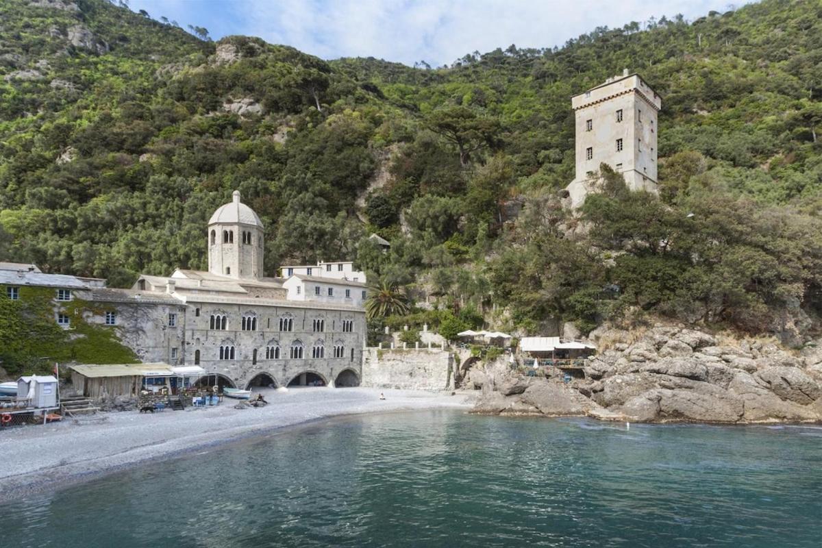 Sea View Apartment With Private Garden Camogli Zewnętrze zdjęcie