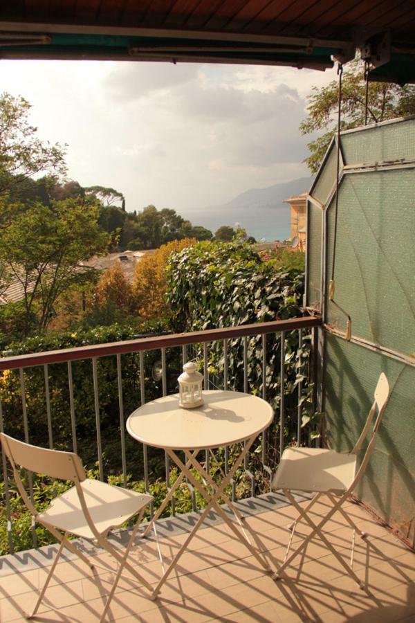 Sea View Apartment With Private Garden Camogli Zewnętrze zdjęcie